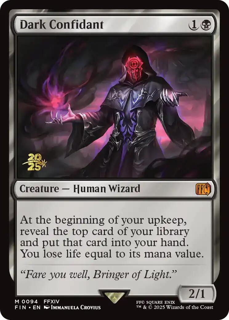 Dark Confidant [FINAL FANTASY Prerelease Promo]