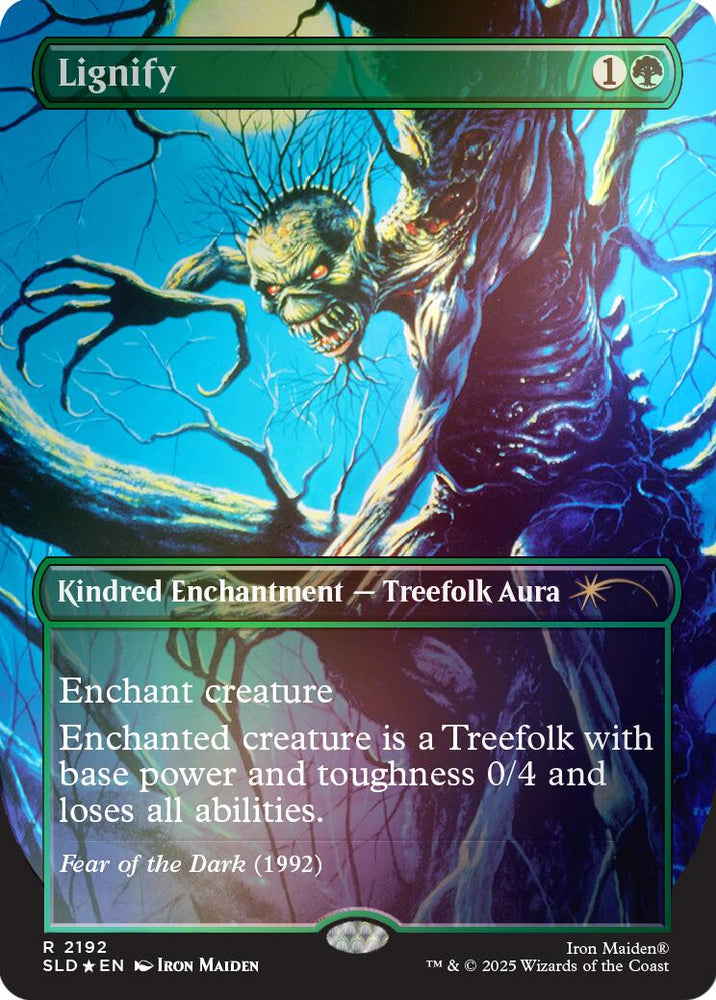 Lignify (2192) (Rainbow Foil) [Secret Lair Drop Series]