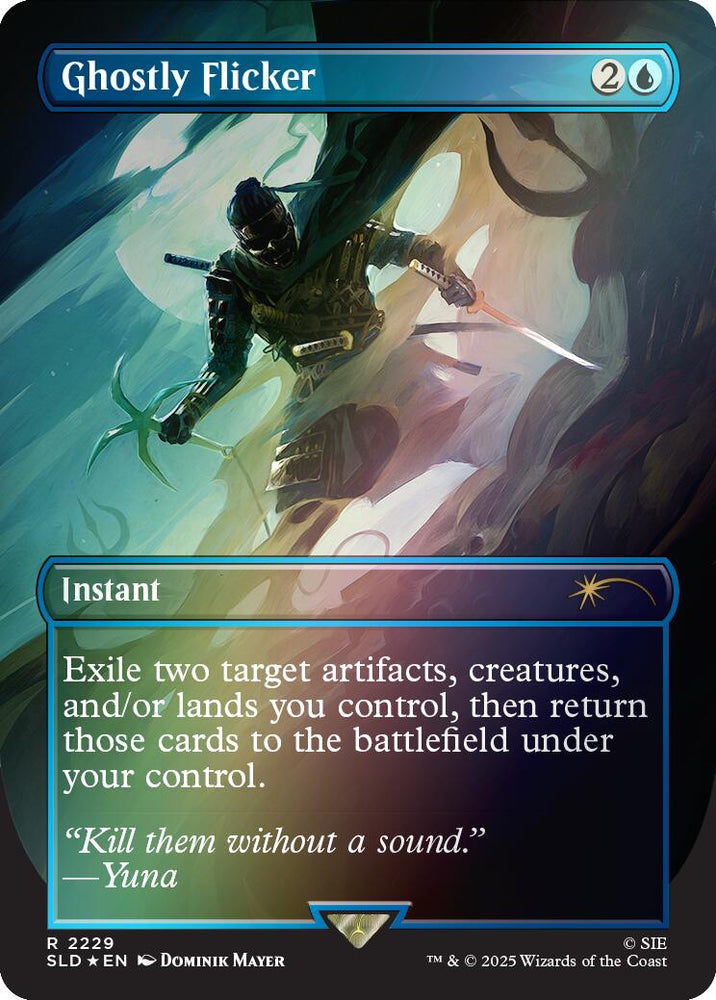Ghostly Flicker (Rainbow Foil) [Secret Lair Drop Series]