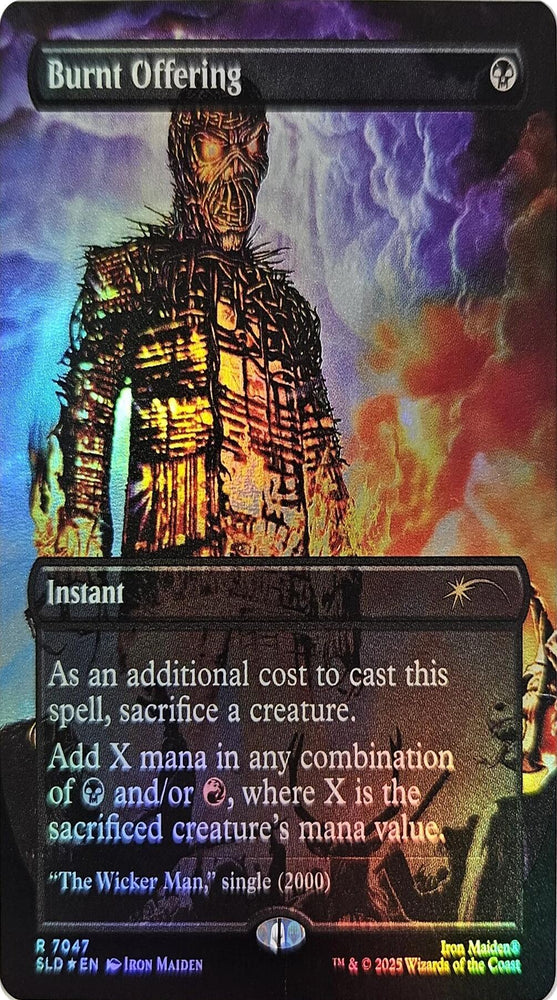 Burnt Offering (Rainbow Foil) [Secret Lair Drop Series]