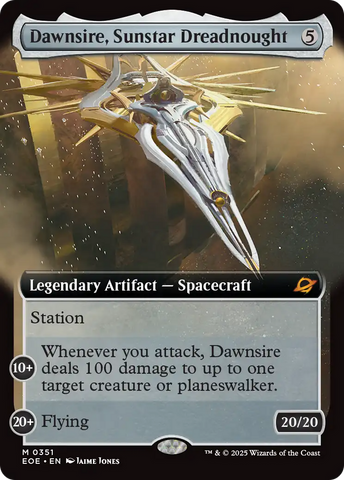 Dawnsire, Sunstar Dreadnought (Extended Art) [Edge of Eternities]