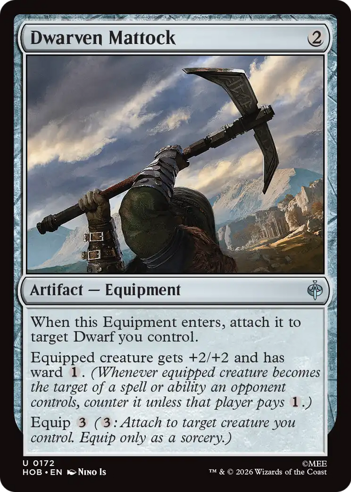 Dwarven Mattock [The Hobbit]