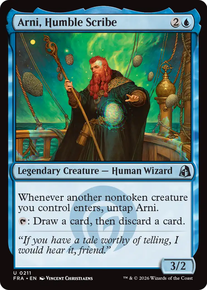 Arni, Humble Scribe [Reality Fracture]