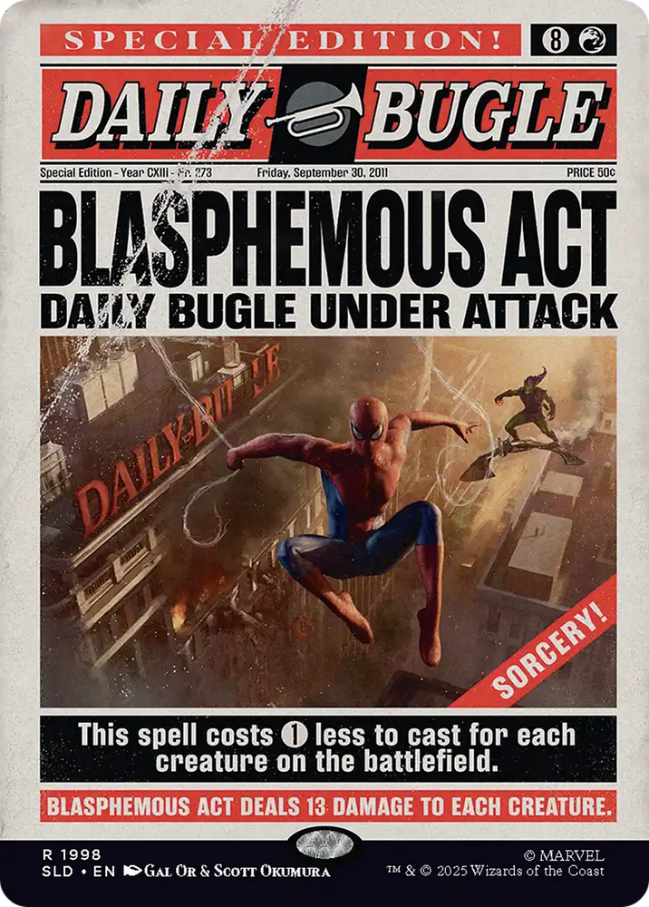 Blasphemous Act (1998) [Secret Lair Drop Series]