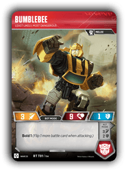 Transformers Trading Card Game - Bumblebee vs Megatron - Starter set