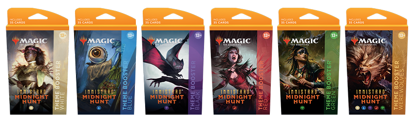 MAGIC THE GATHERING INNISTRAD MIDNIGHT HUNT THEME BOOSTER