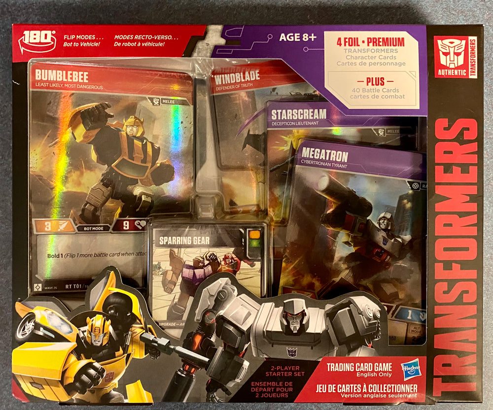 Transformers Trading Card Game - Bumblebee vs Megatron - Starter set