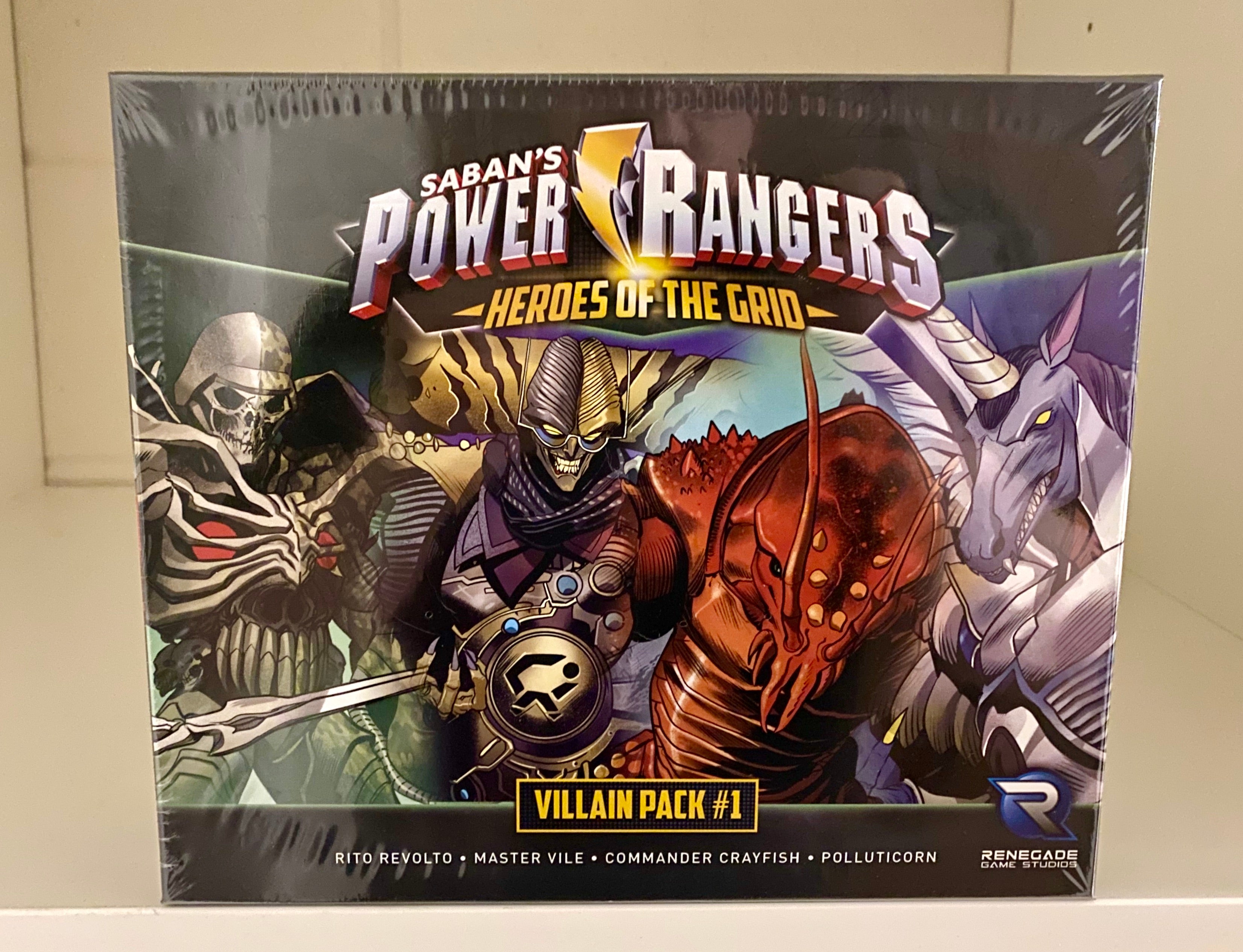 Power Rangers Heroes of the Grid Villain Pack #1