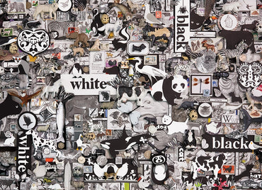 1000 BLACK&WHITE ANIMALS